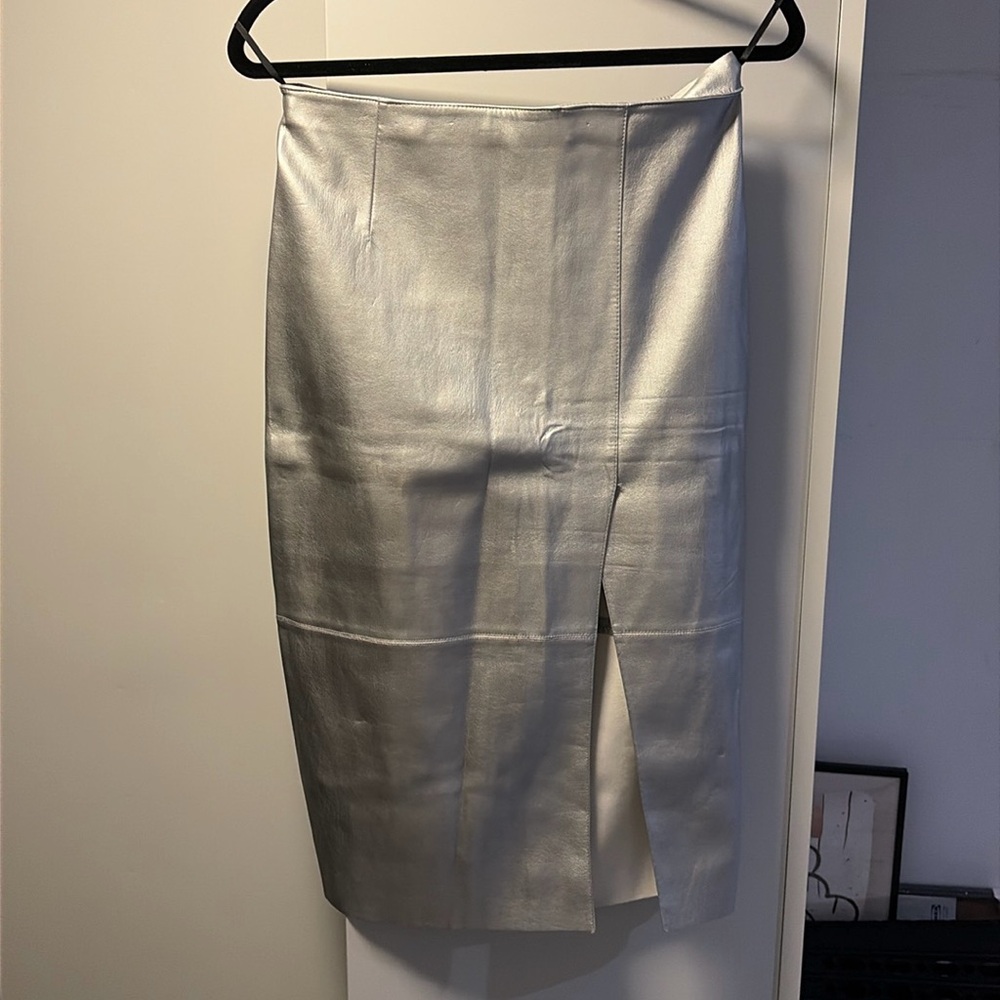 Silver skirt